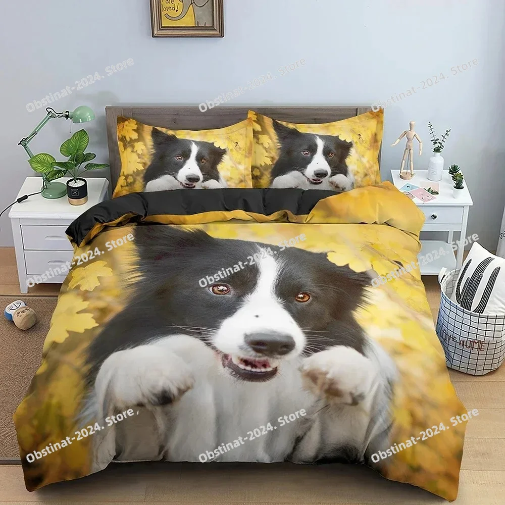 Home Textiles Bedding - 3D Printed Pet Bedding Set Cute