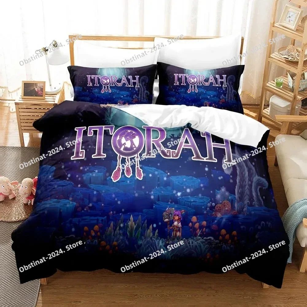 Home Textiles Bedding - 3d Print Anime Game ITORAH Bedding
