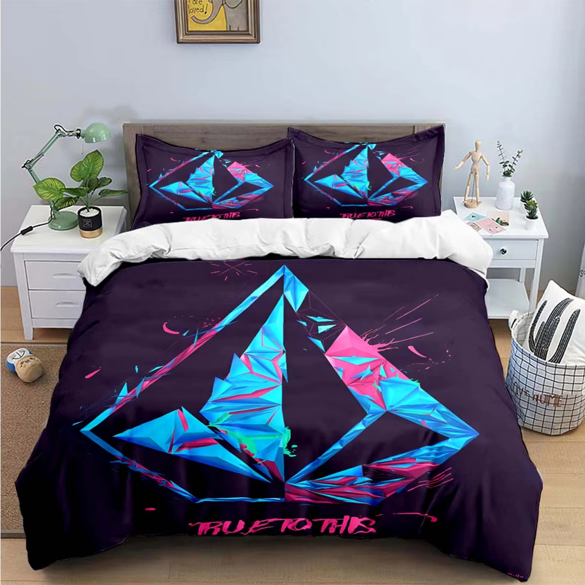 Home Textiles Bedding - New V-VOLCOM 3d Print Bedding Sets