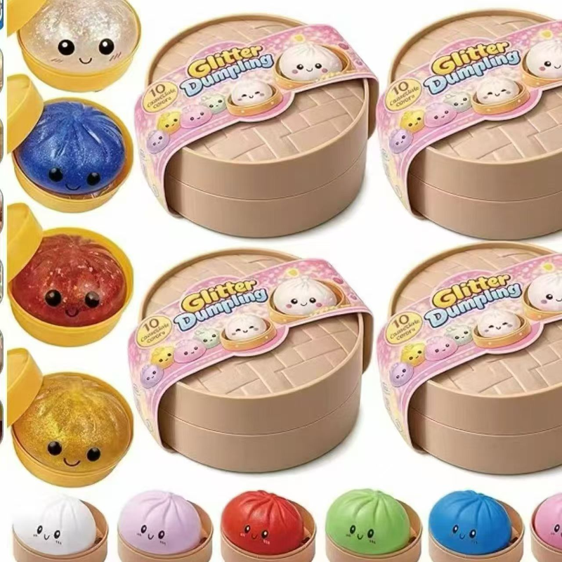 Home And Textiles Today - 5*8cm Soft Rebound Steamed Bun Squishy