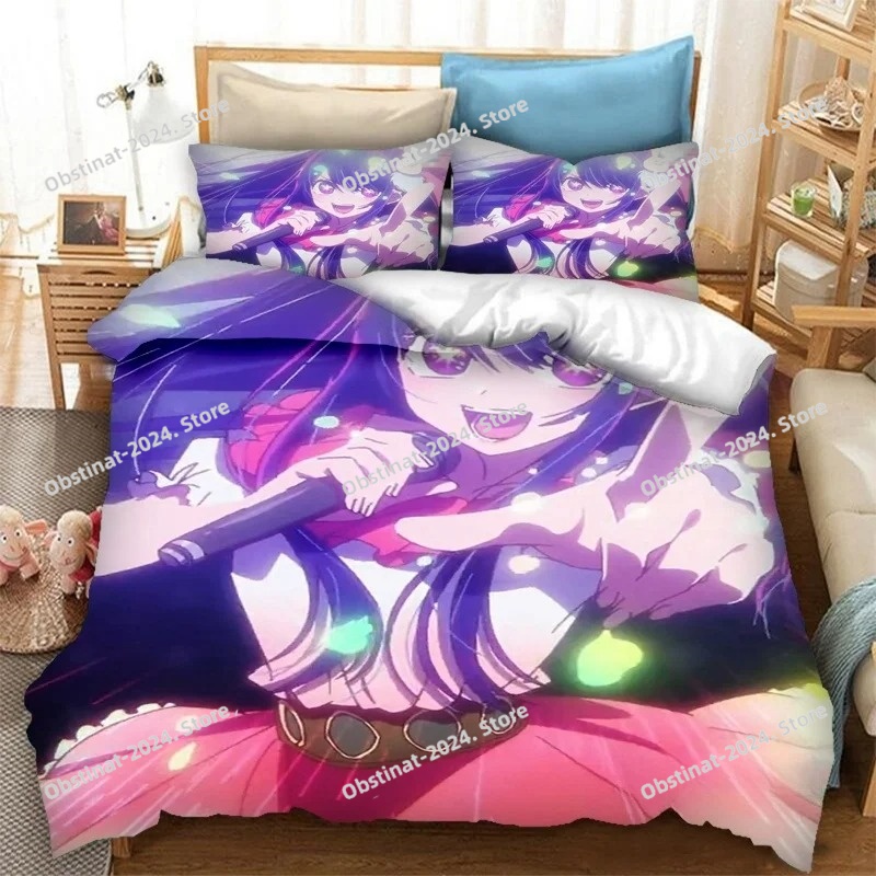 Home Textiles Bedding - Anime OSHI NO KO 3D Printing
