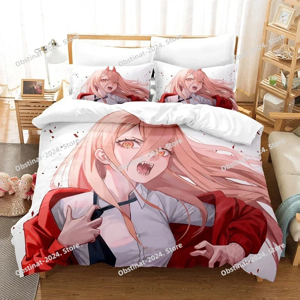 Chainsaw Man Bedding Set Anime - Home Textiles Bedding 评论和价格