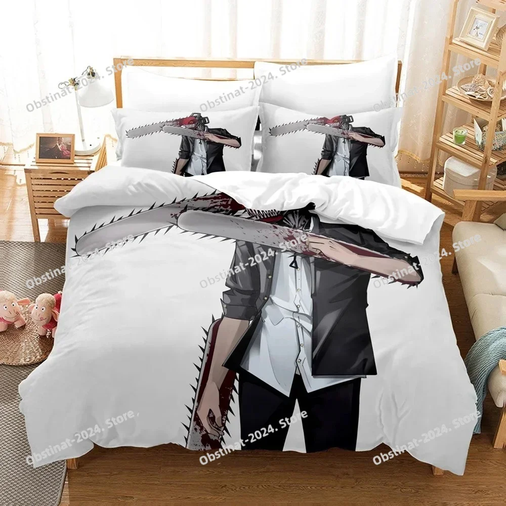 Chainsaw Man Bedding Set Anime - Home Textiles Bedding 评论和价格