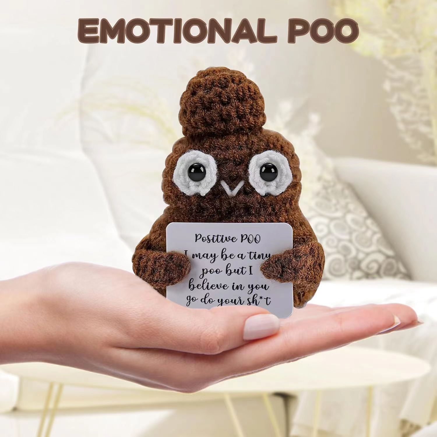 Handmade Funny Crochet Emotion - Home And Textiles Today 评论和价格
