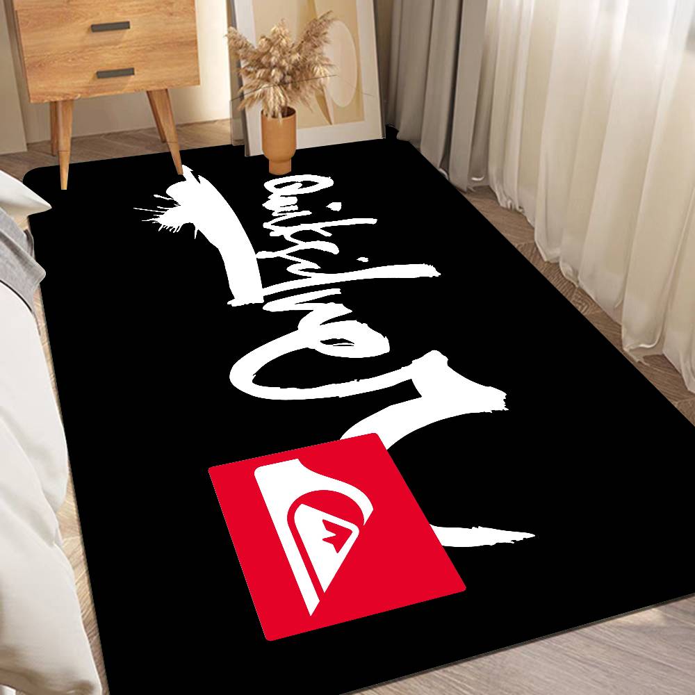 Q-QuiksilverS Logo Floor Carpe - Home Textiles Logo 评论和价格