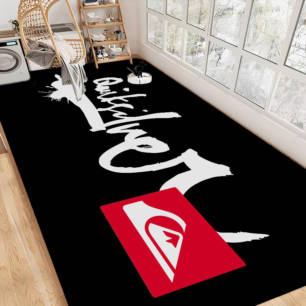 Q-QuiksilverS Logo Floor Carpe - Home Textiles Logo 评论和价格