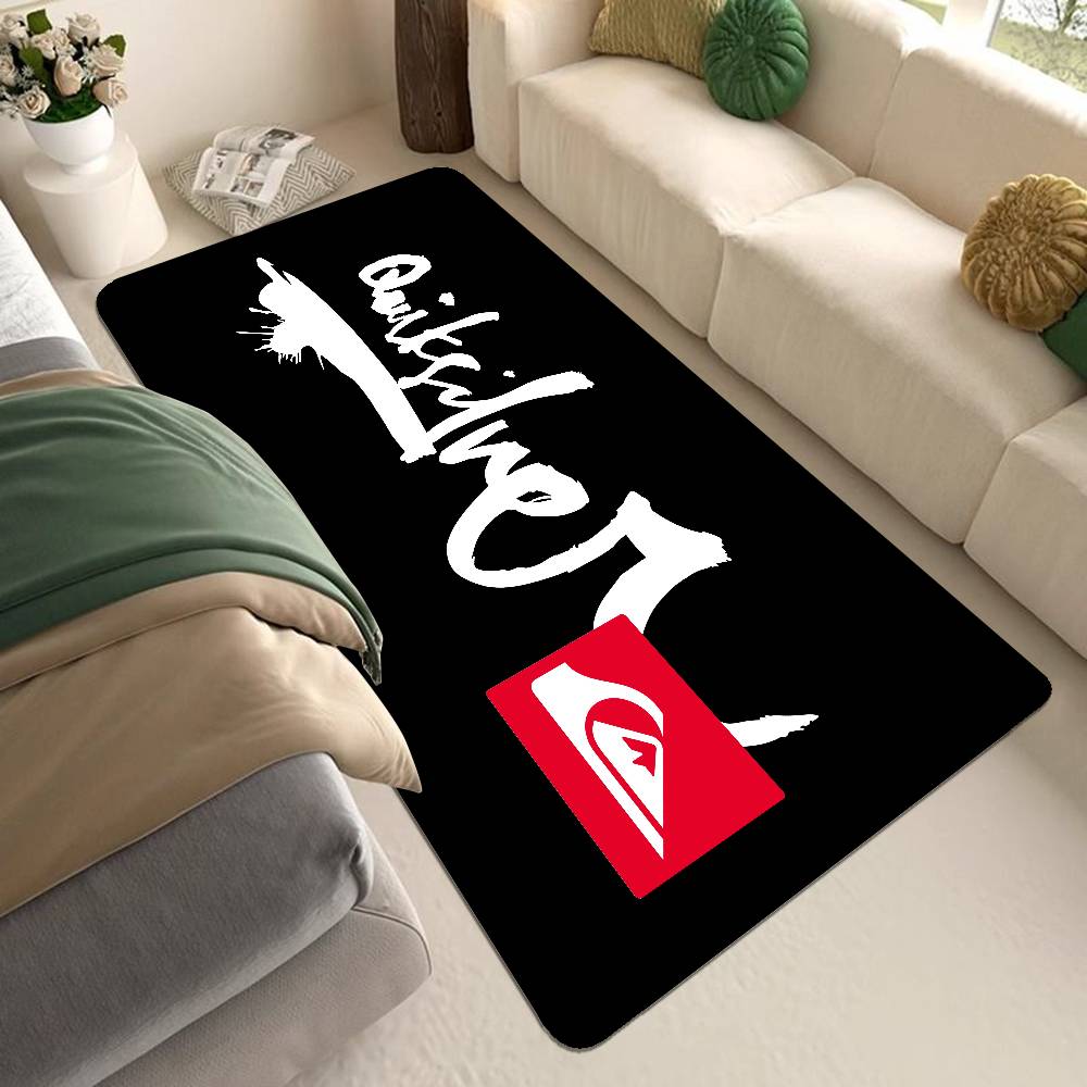 Q-QuiksilverS Logo Floor Carpe - Home Textiles Logo 评论和价格