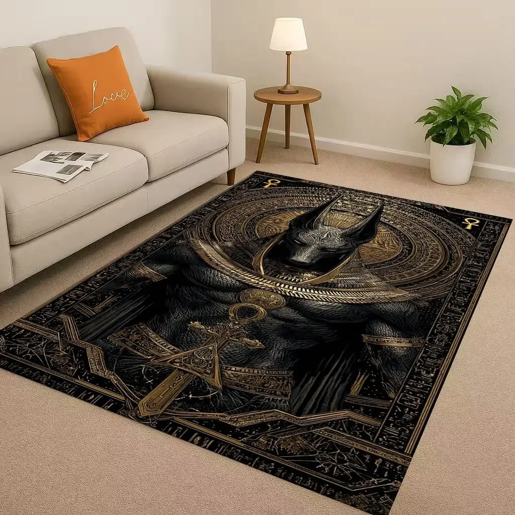 Retro Dead God Anubis Pharaoh  - Home Textiles Egypt 评论和价格
