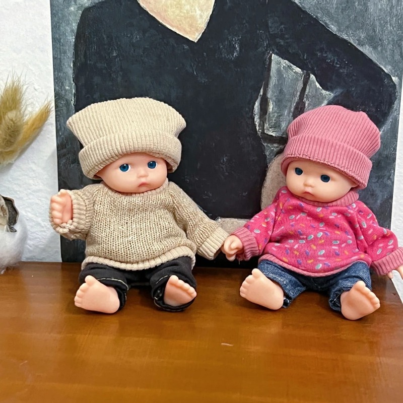 1pc 12cm Reborn Miniature Doll - Home And Textiles Today 评论和价格