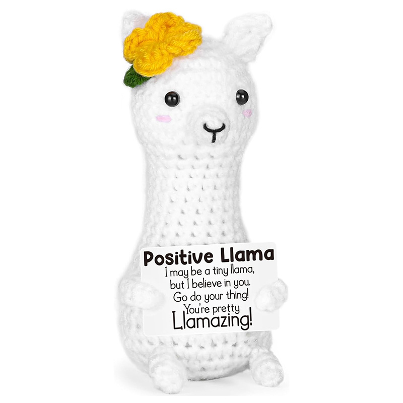 Funny Handmade Crochet Llama P - Home And Textiles Today 评论和价格