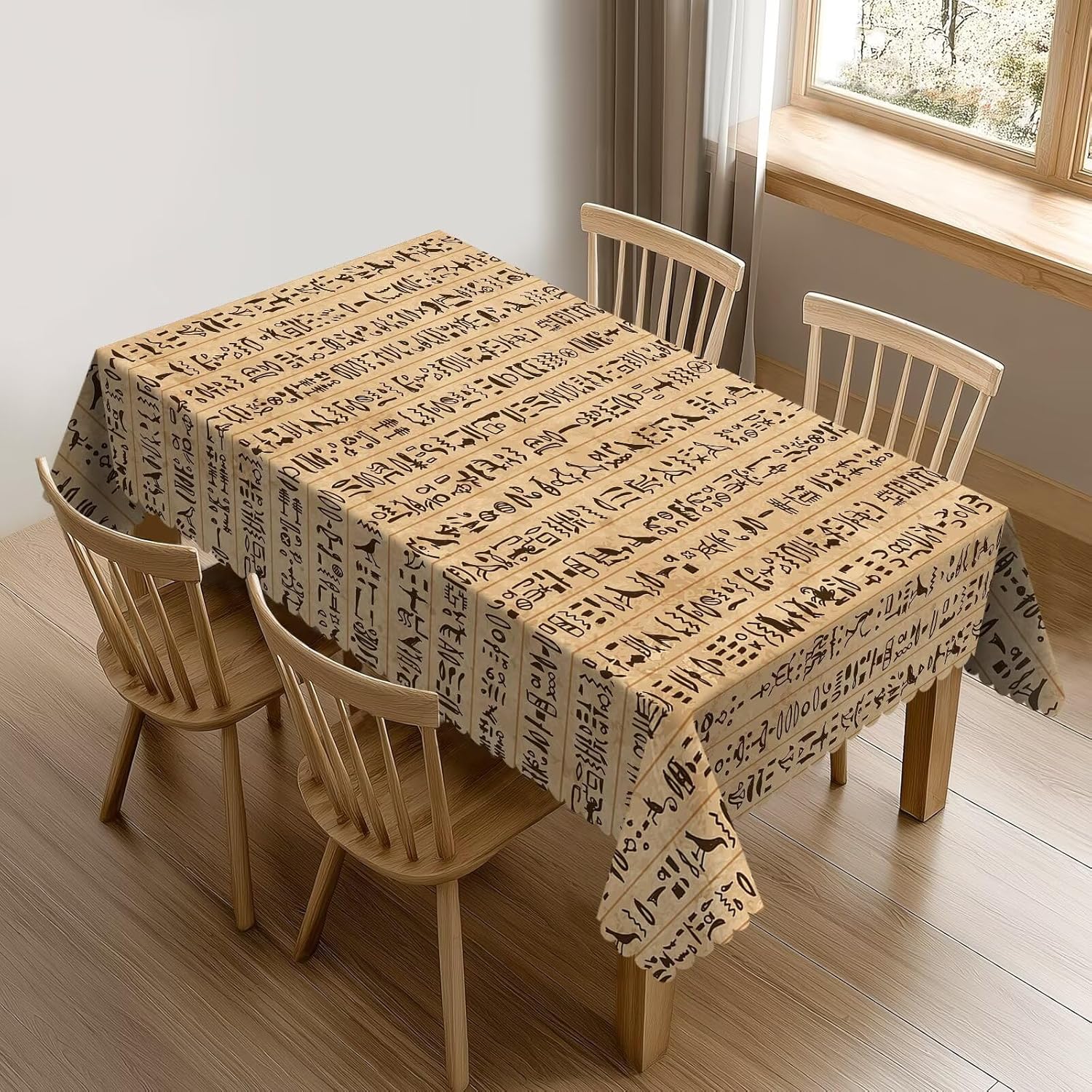 Ancient Egypt Hieroglyphics Re - Home Textiles Egypt 评论和价格