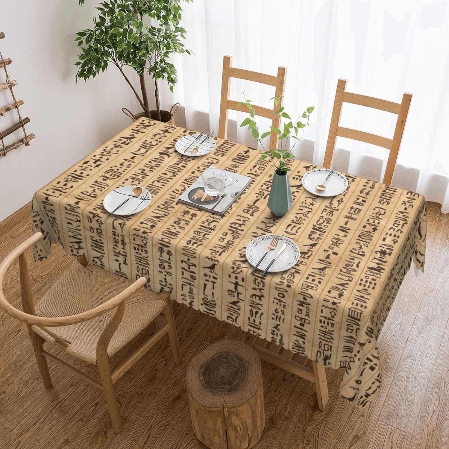 Ancient Egypt Hieroglyphics Re - Home Textiles Egypt 评论和价格