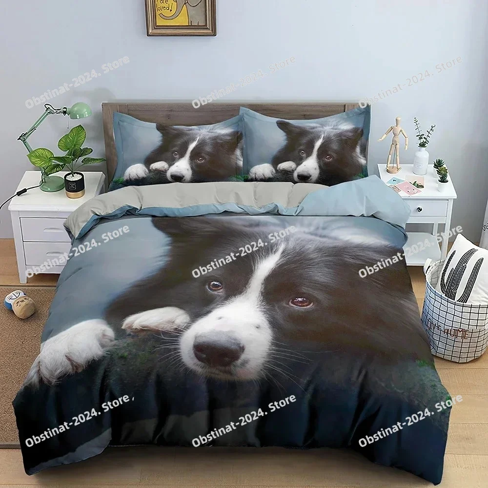 3D Printed Pet Bedding Set Cut - Home Textiles Bedding 评论和价格
