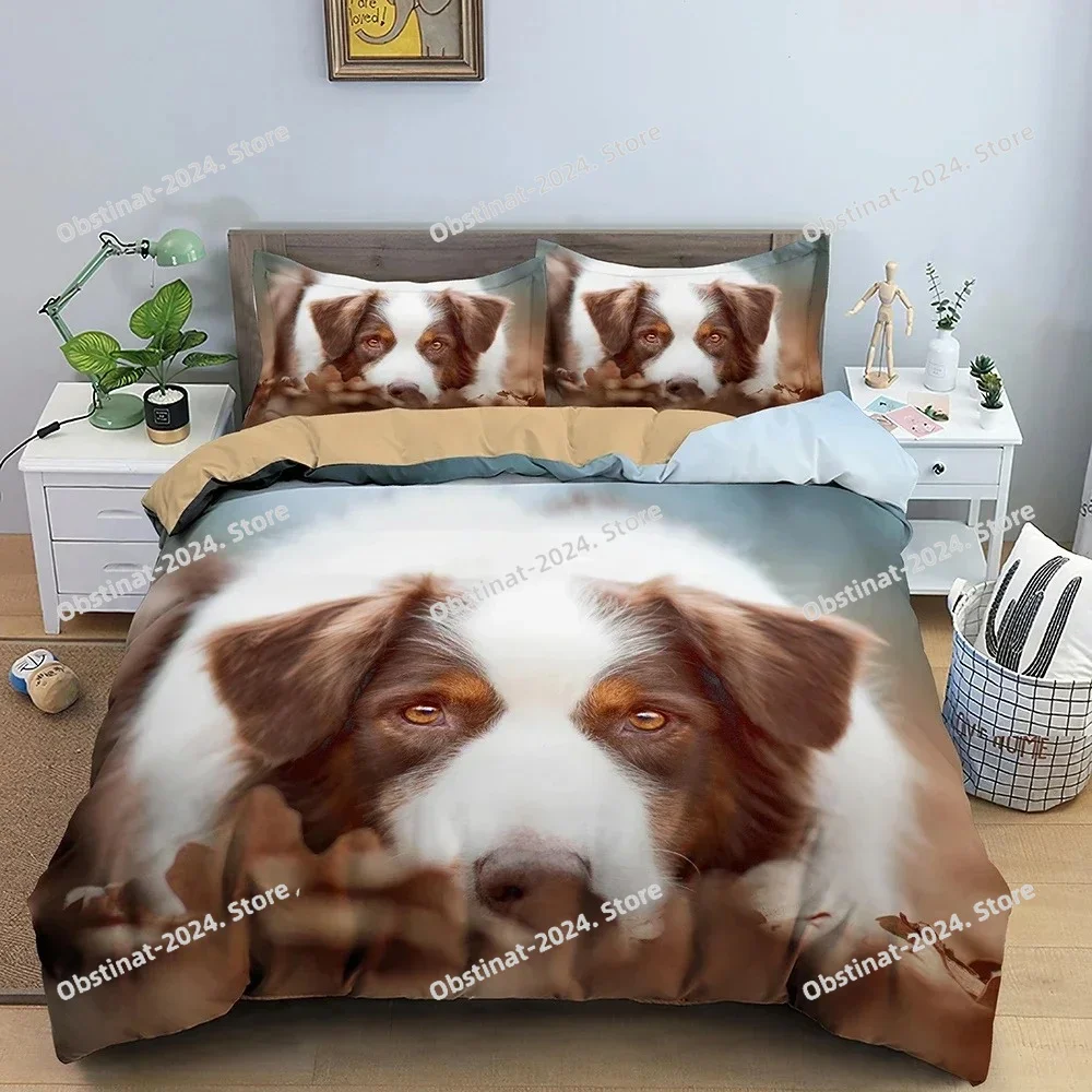 3D Printed Pet Bedding Set Cut - Home Textiles Bedding 评论和价格