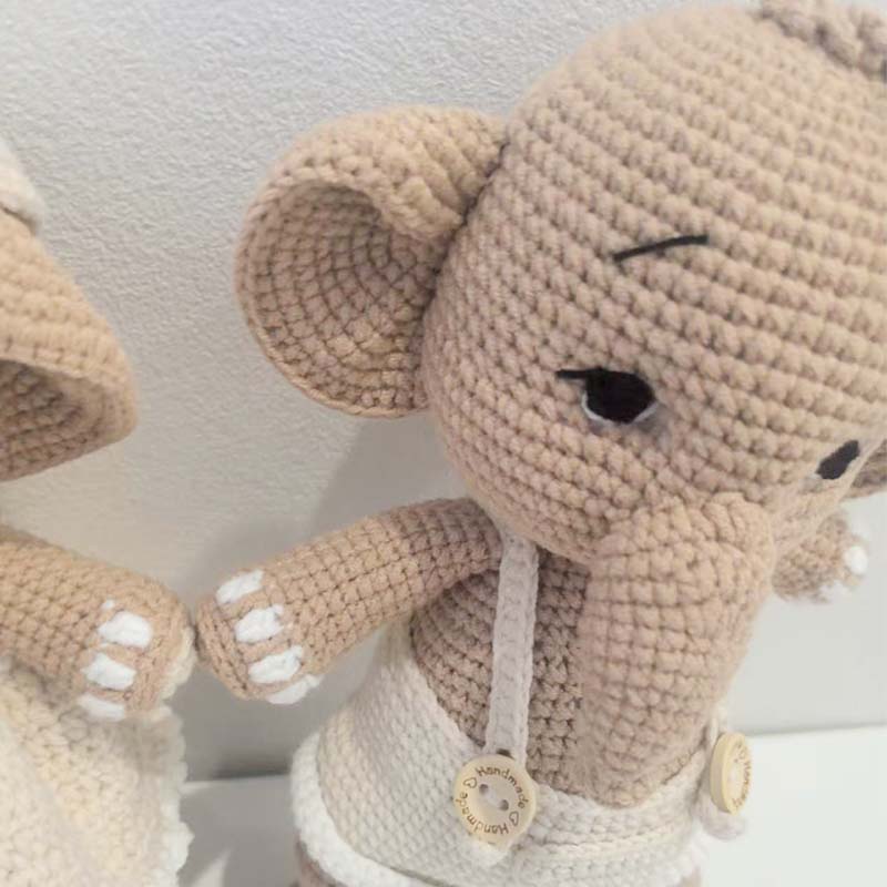 Handmade Crochet Elaphant Plus - Home And Textiles Today 评论和价格
