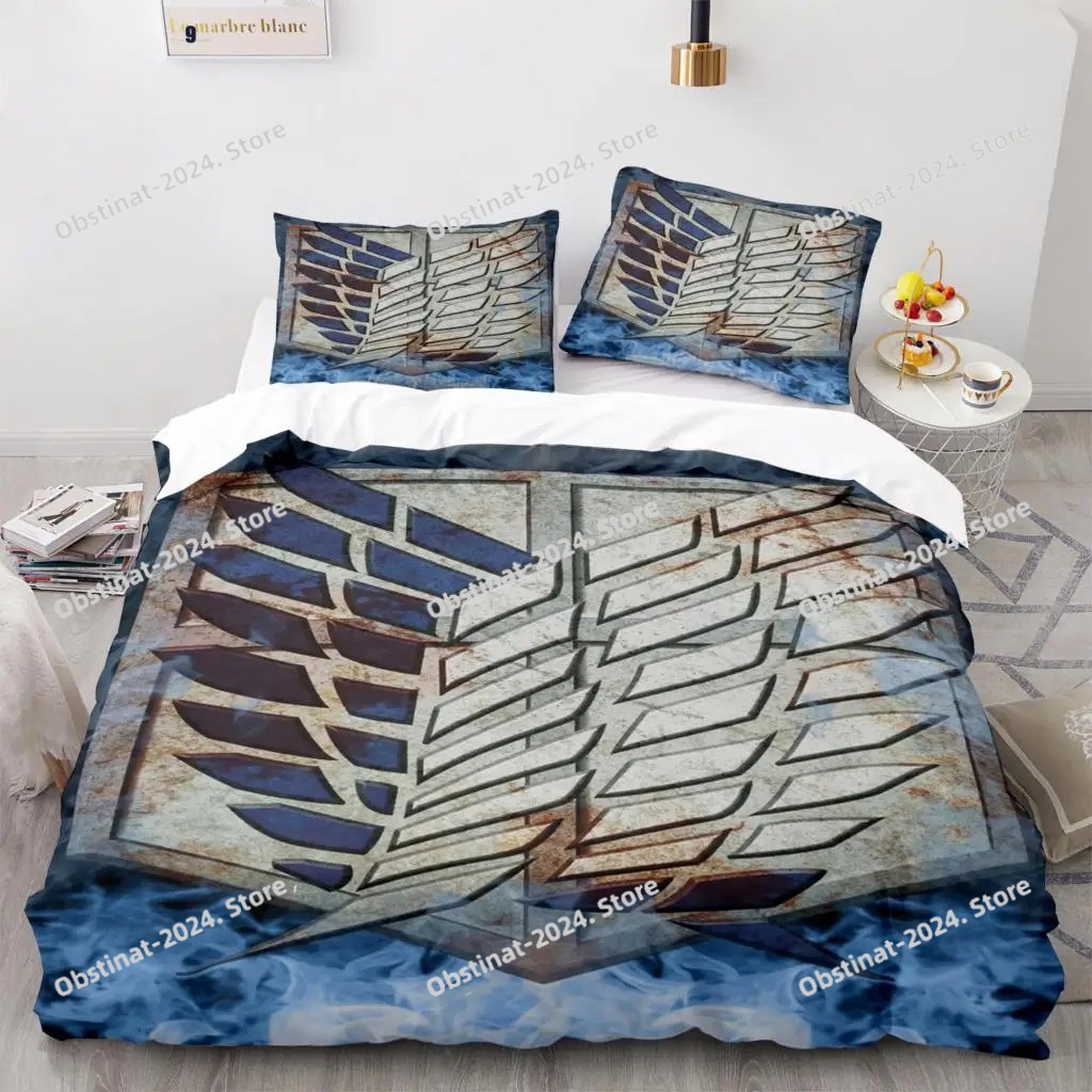 Anime Attack On Titan Bedding  - Home Textiles Bedding 评论和价格