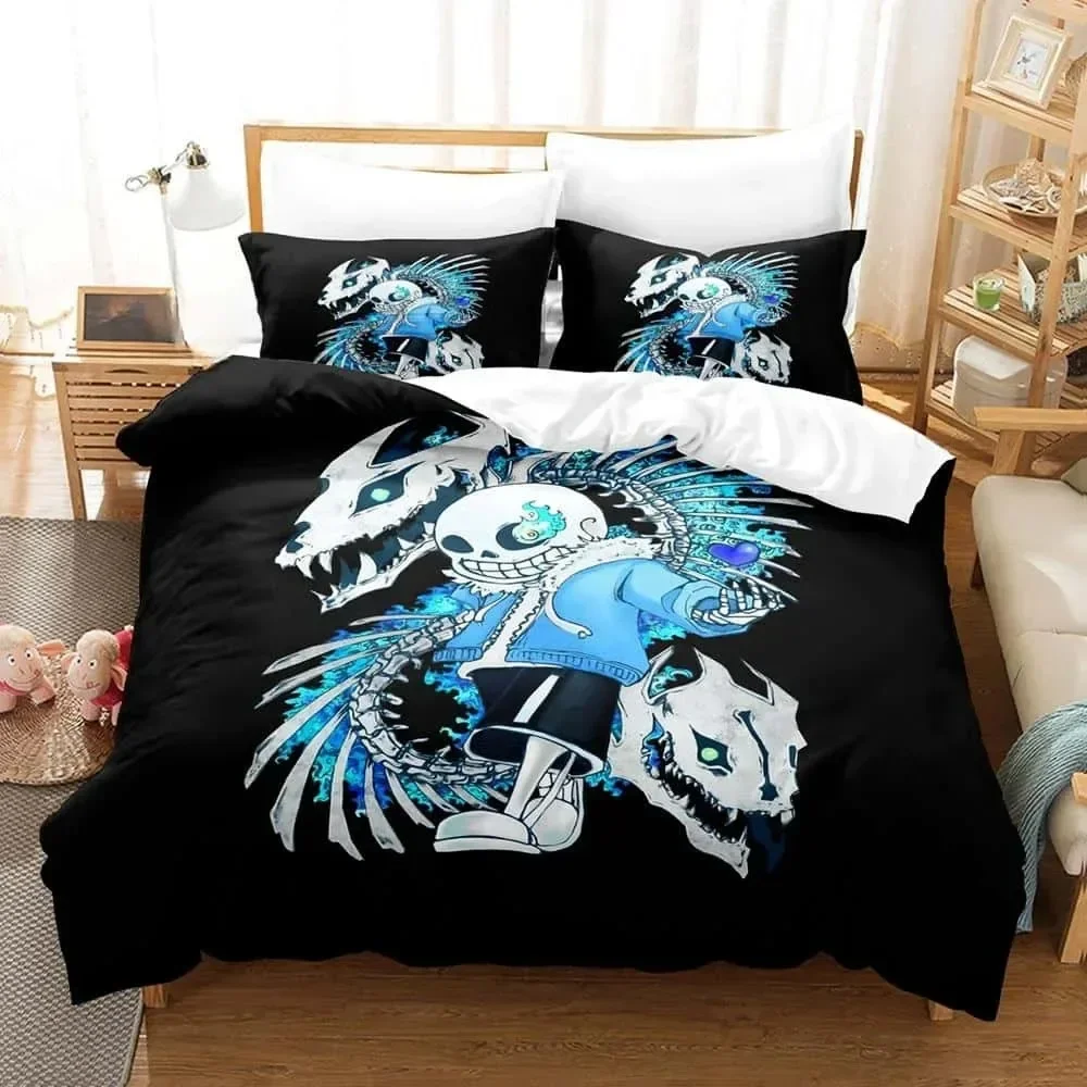 Cartoons Undertale Sans Beddin - Home Textiles Bedding 评论和价格