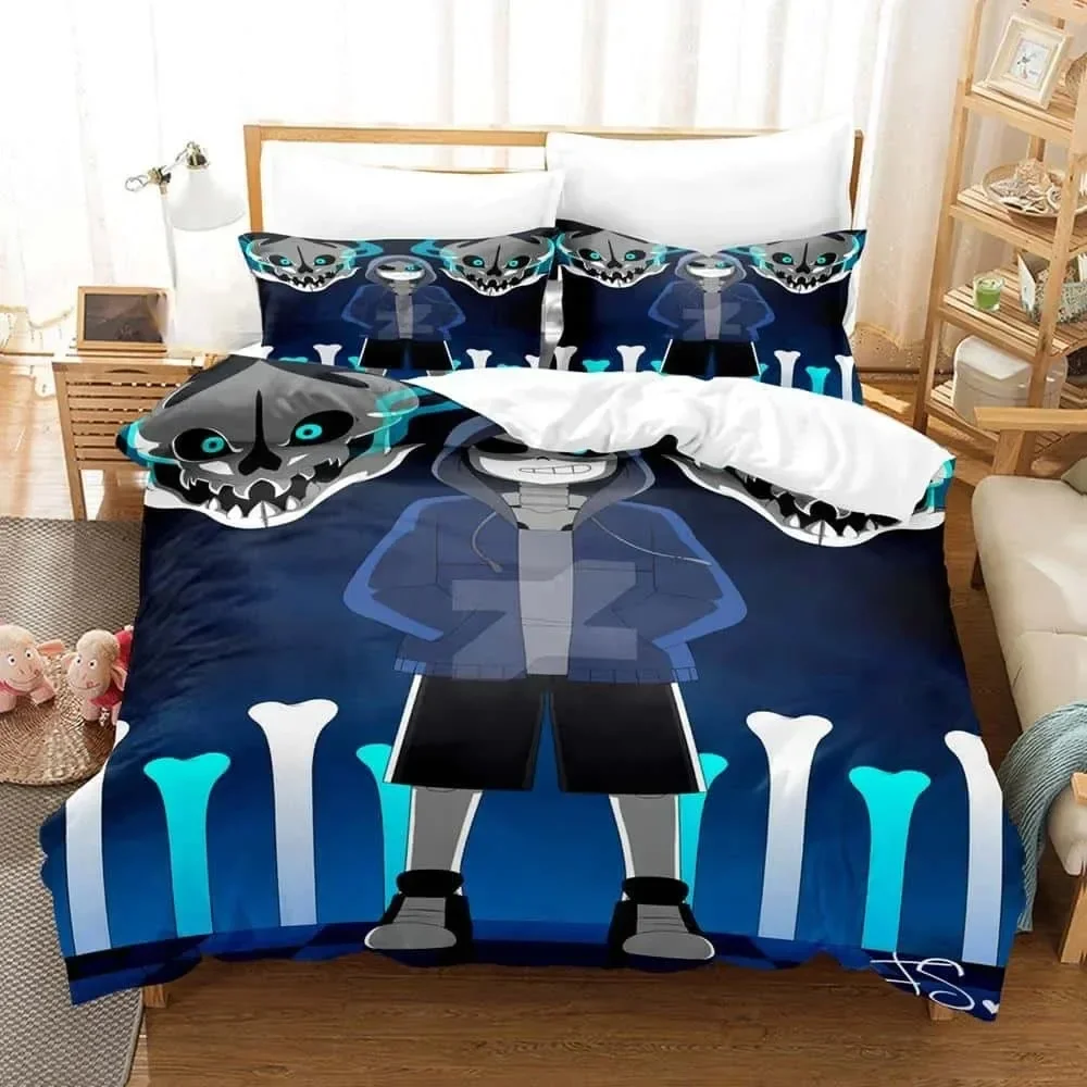Cartoons Undertale Sans Beddin - Home Textiles Bedding 评论和价格
