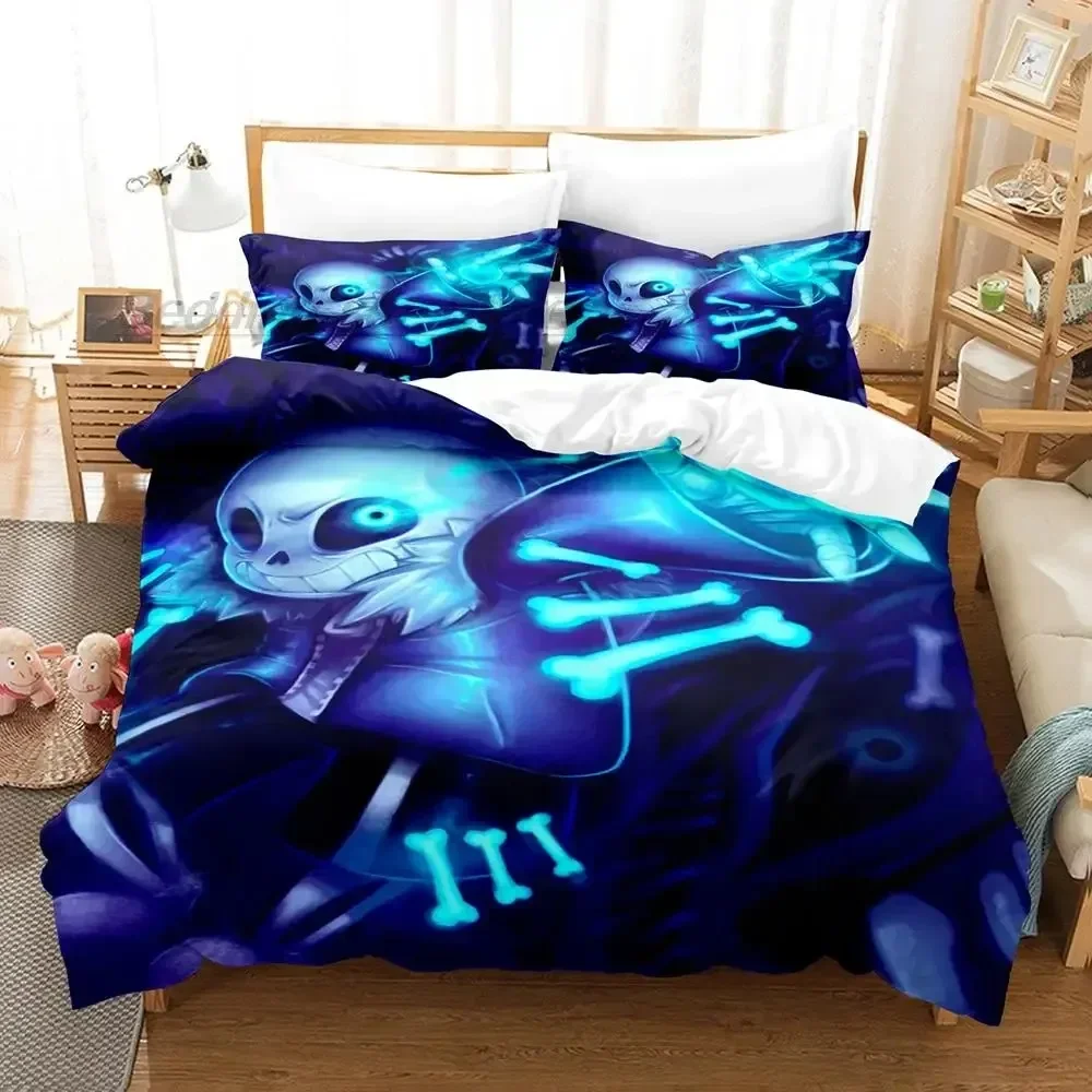 Cartoons Undertale Sans Beddin - Home Textiles Bedding 评论和价格