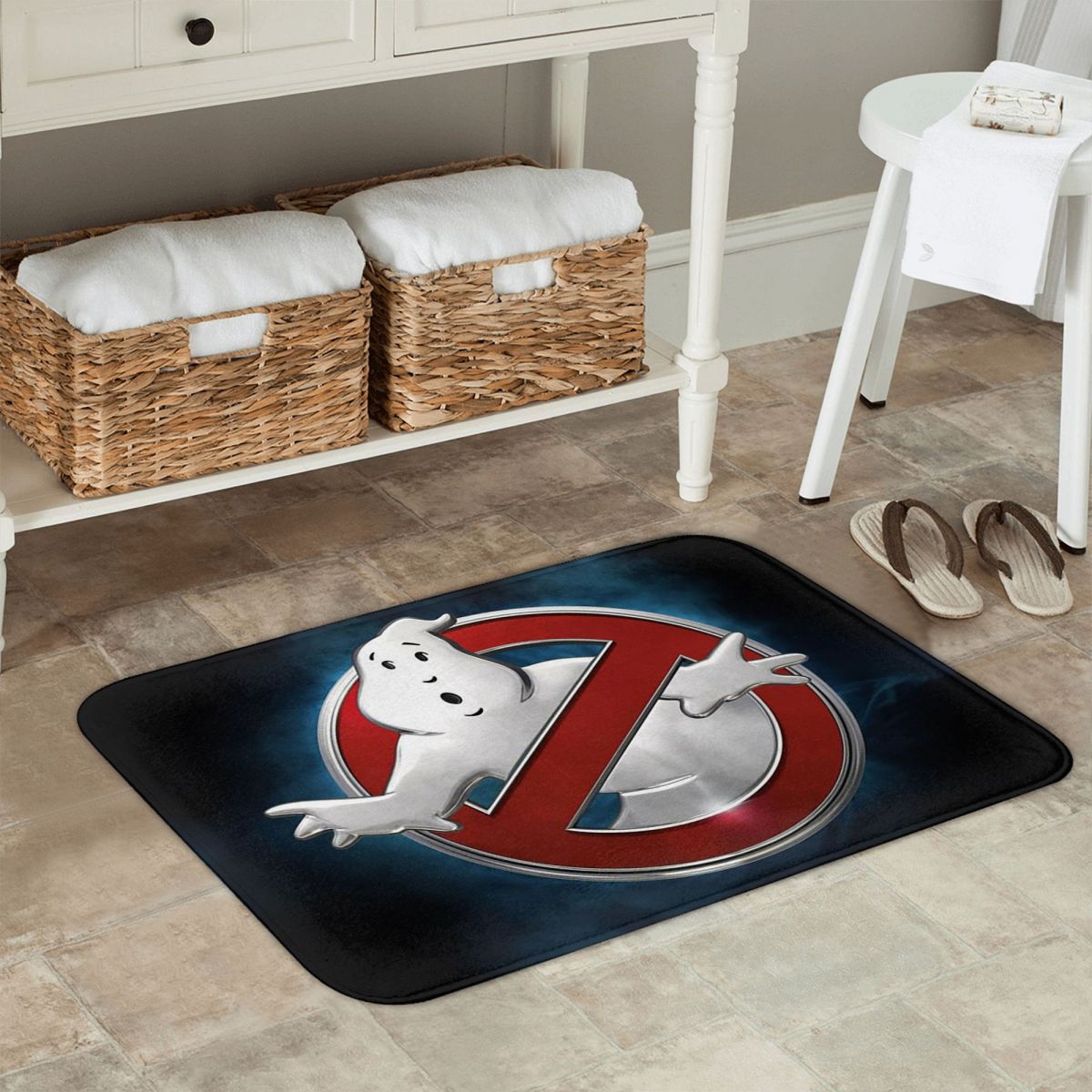 The GhostBusters Logo Pattern  - Home Textiles Logo 评论和价格