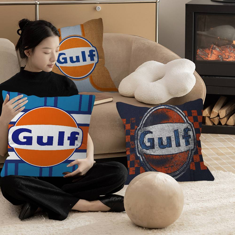 G-Gulfs Racing Car Logo Person - Home Textiles Logo 评论和价格