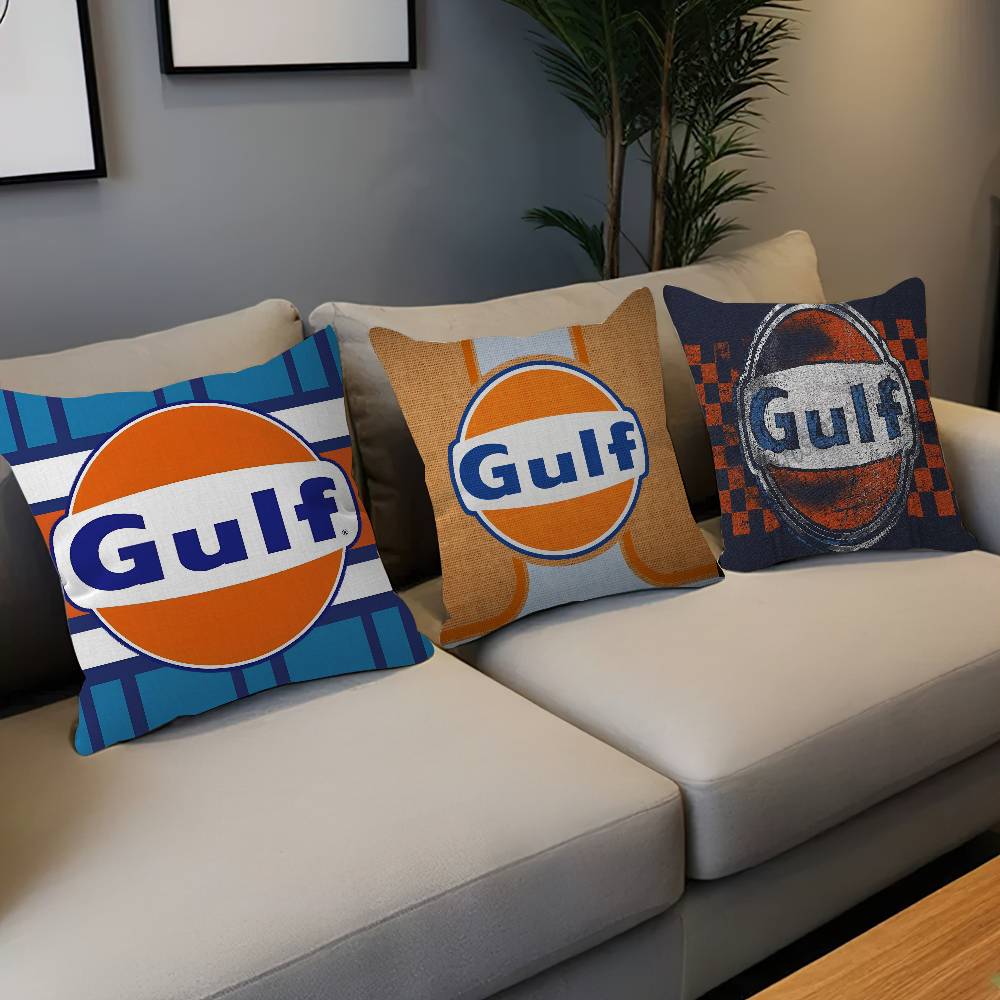 G-Gulfs Racing Car Logo Person - Home Textiles Logo 评论和价格