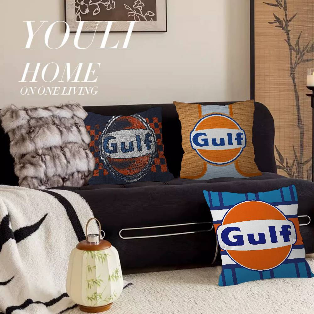 G-Gulfs Racing Car Logo Person - Home Textiles Logo 评论和价格