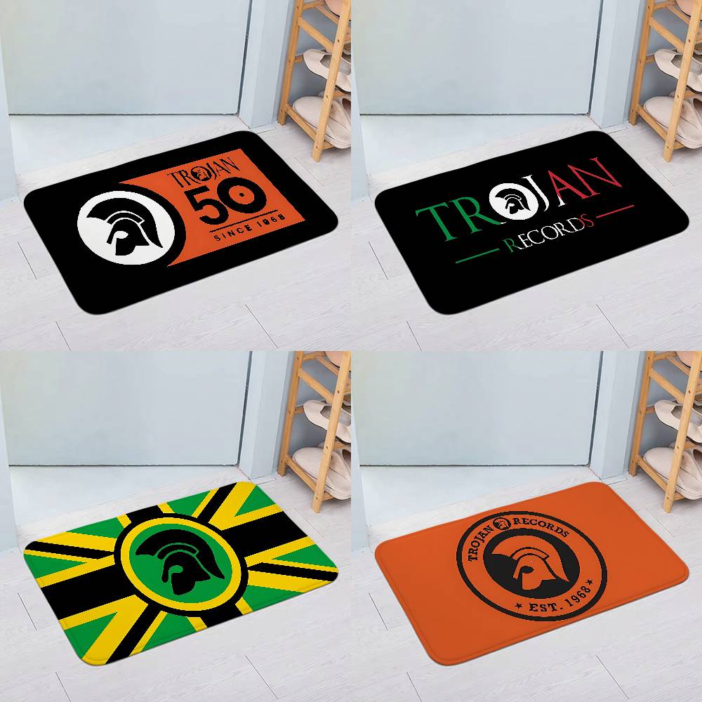 Trojans-Records-logo Floor Mat - Home Textiles Logo 评论和价格