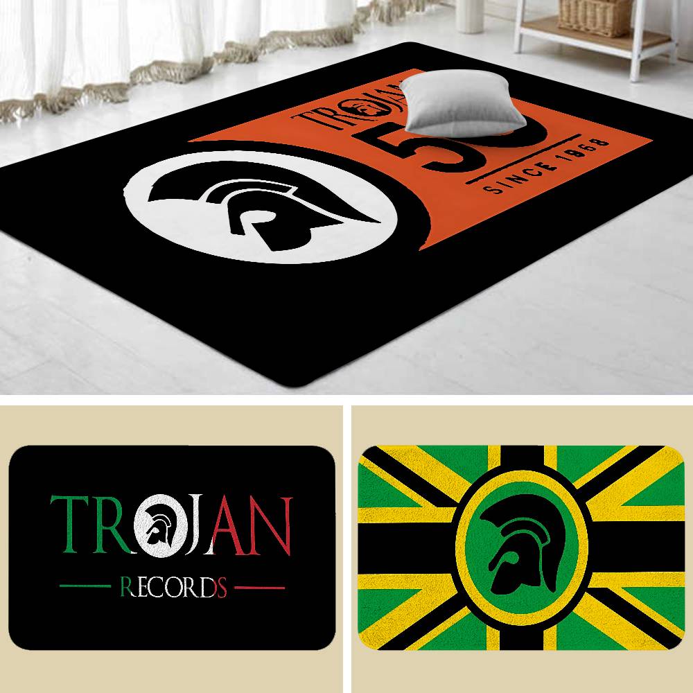 Trojans-Records-logo Floor Mat - Home Textiles Logo 评论和价格