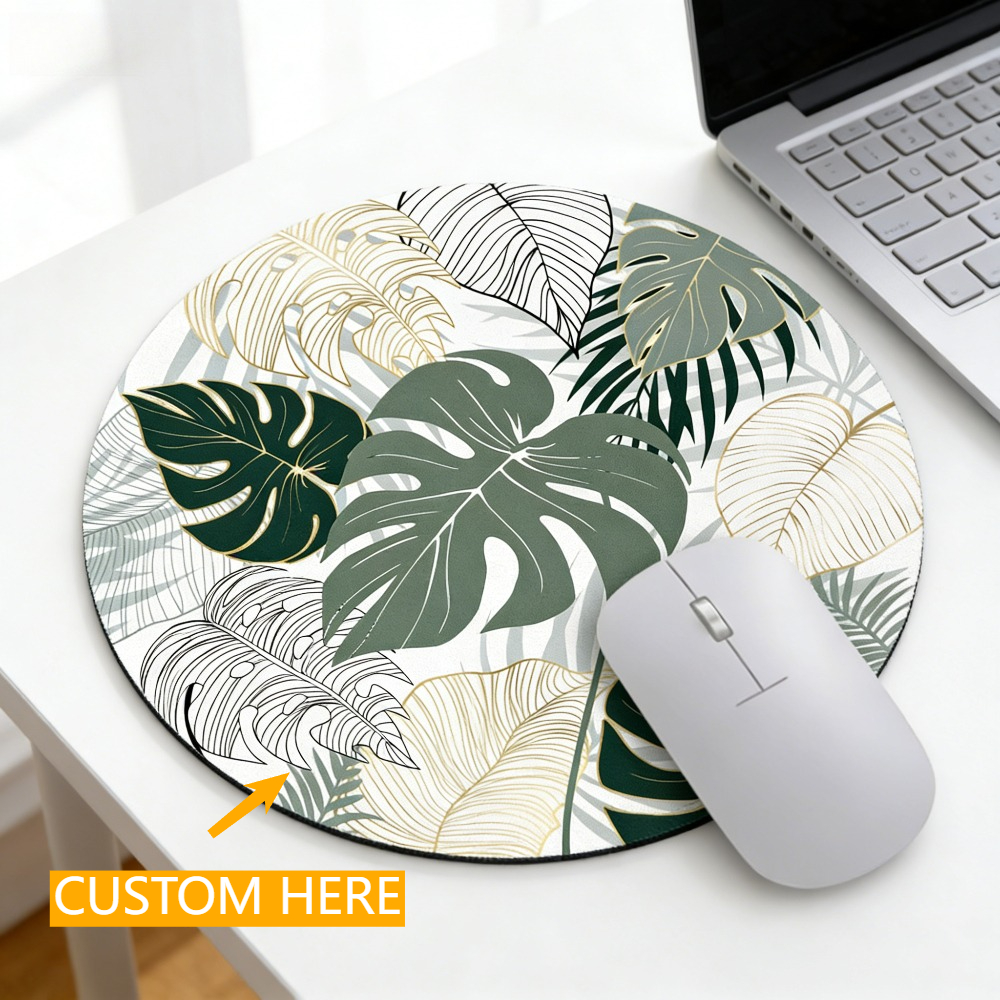 1pc Custom Mouse Pad with Phot - Home And Textiles Today 评论和价格
