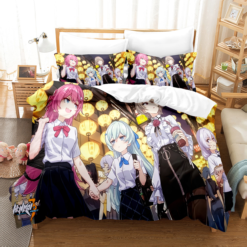 New Anime Honkai Impact 3rd Be - Home Textiles Bedding 评论和价格