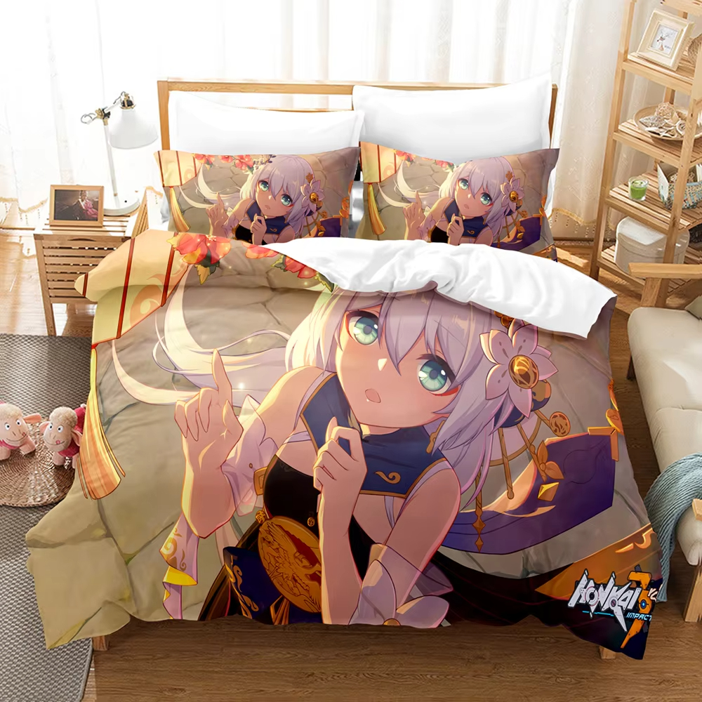 New Anime Honkai Impact 3rd Be - Home Textiles Bedding 评论和价格