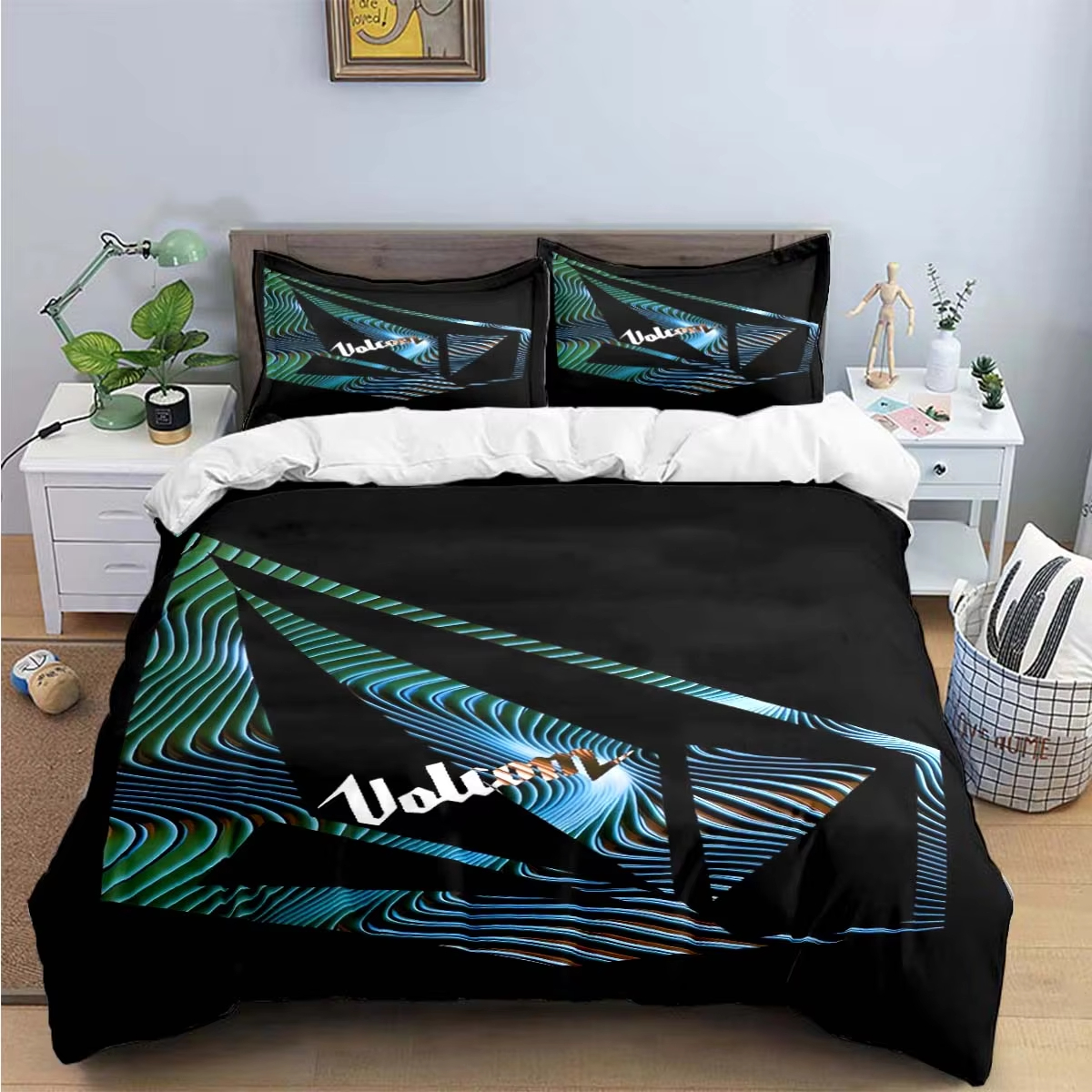 New V-VOLCOM 3d Print Bedding  - Home Textiles Bedding 评论和价格