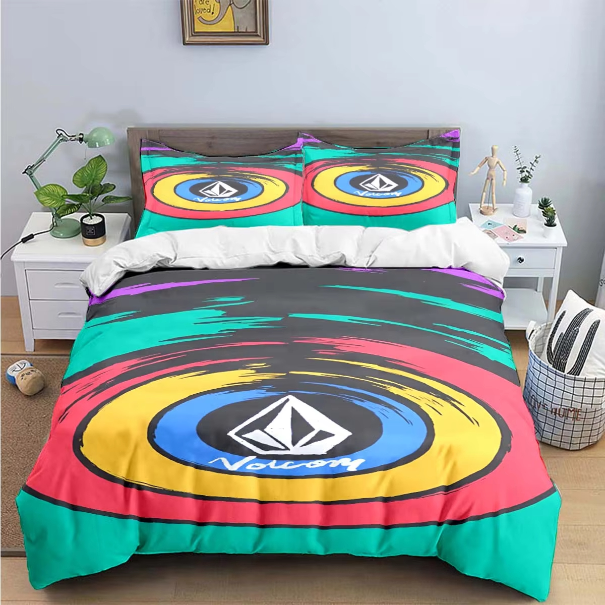 New V-VOLCOM 3d Print Bedding  - Home Textiles Bedding 评论和价格