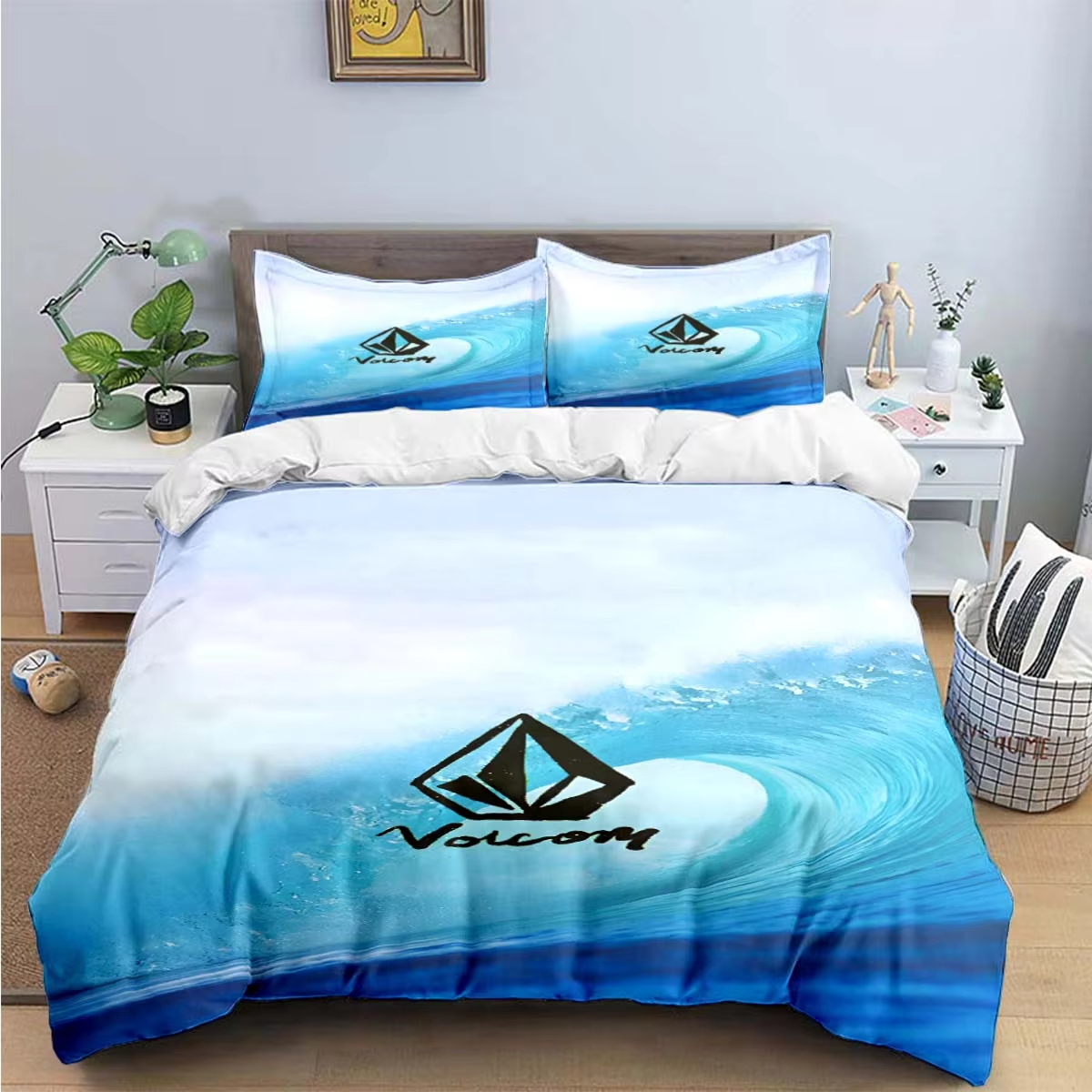 New V-VOLCOM 3d Print Bedding  - Home Textiles Bedding 评论和价格