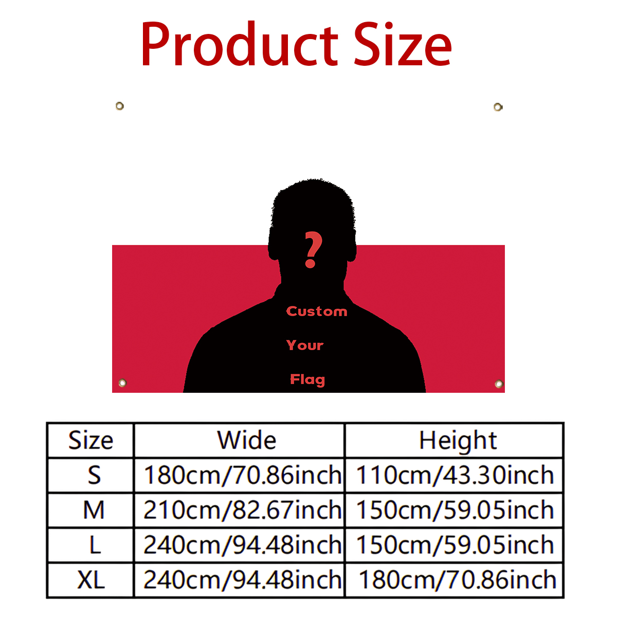 1Pc Custom Photo Polyster Flag - Home And Textiles Today 评论和价格