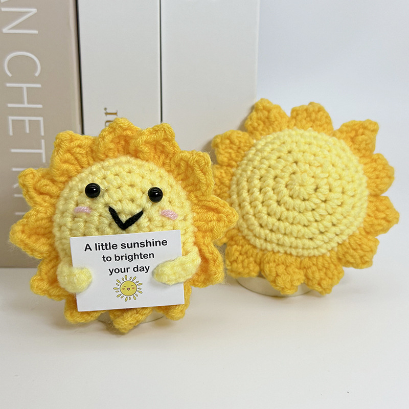 Funny Positive Crochet Sunshin - Home And Textiles Today 评论和价格