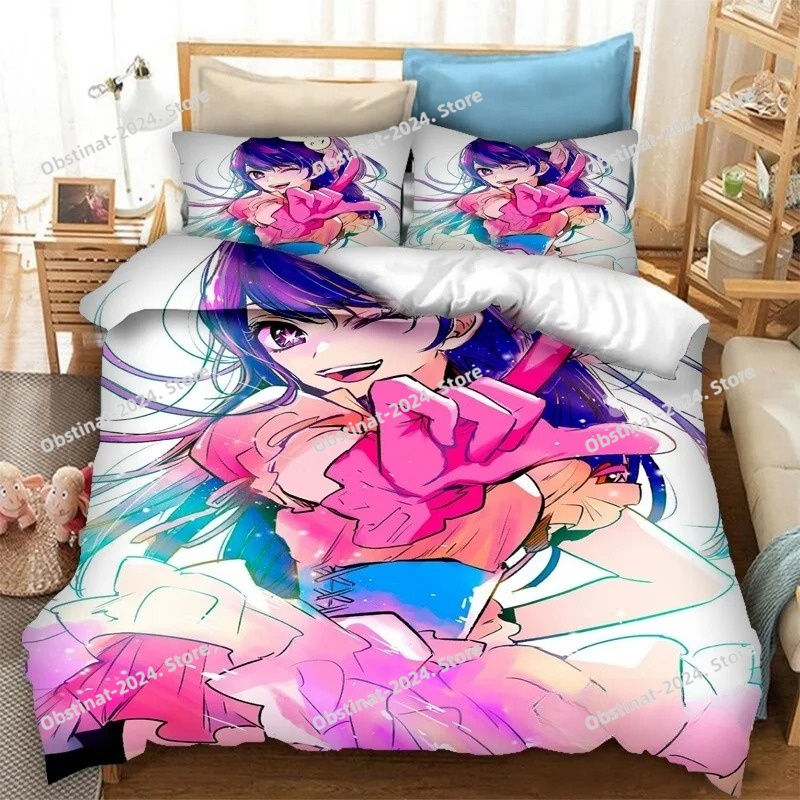 Anime OSHI NO KO 3D Printing B - Home Textiles Bedding 评论和价格