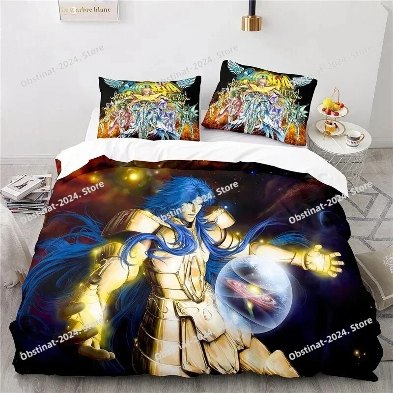 Anime Saint Seiya Bedding Set  - Home Textiles Bedding 评论和价格