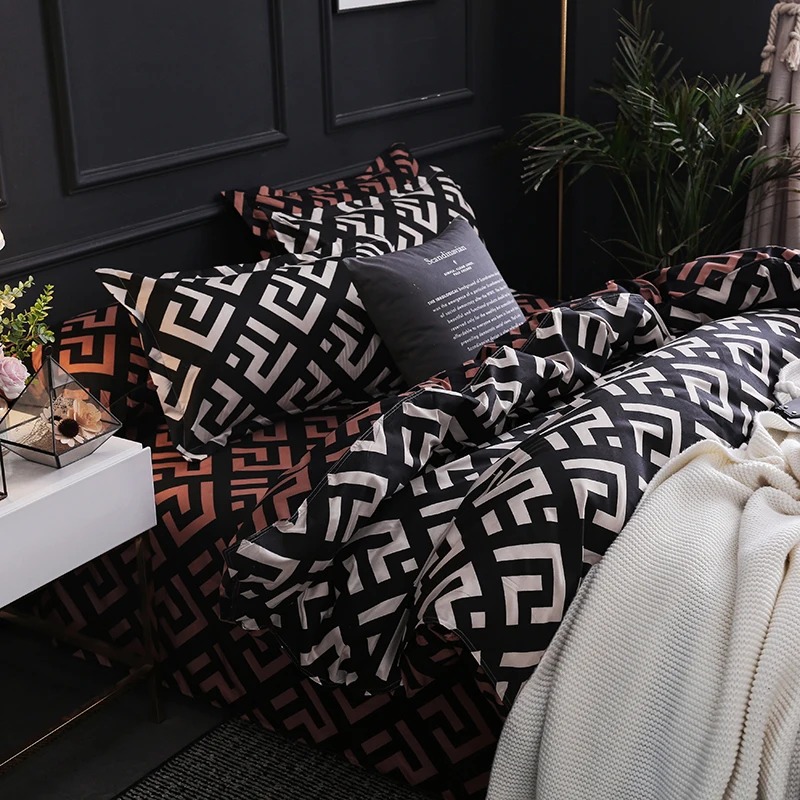 Luxury Black Bedding Comforter - Home Textiles Bedding 评论和价格