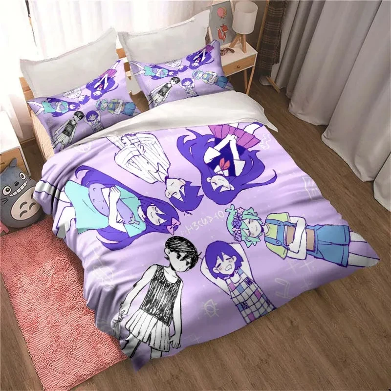 Fashion 3D Printed Anime Omori - Home Textiles Bedding 评论和价格