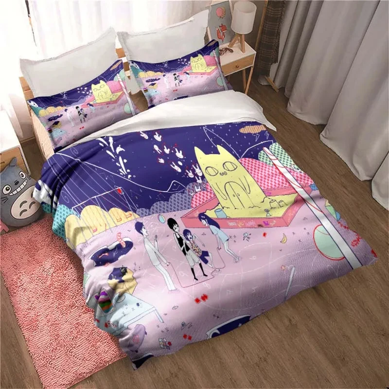 Fashion 3D Printed Anime Omori - Home Textiles Bedding 评论和价格