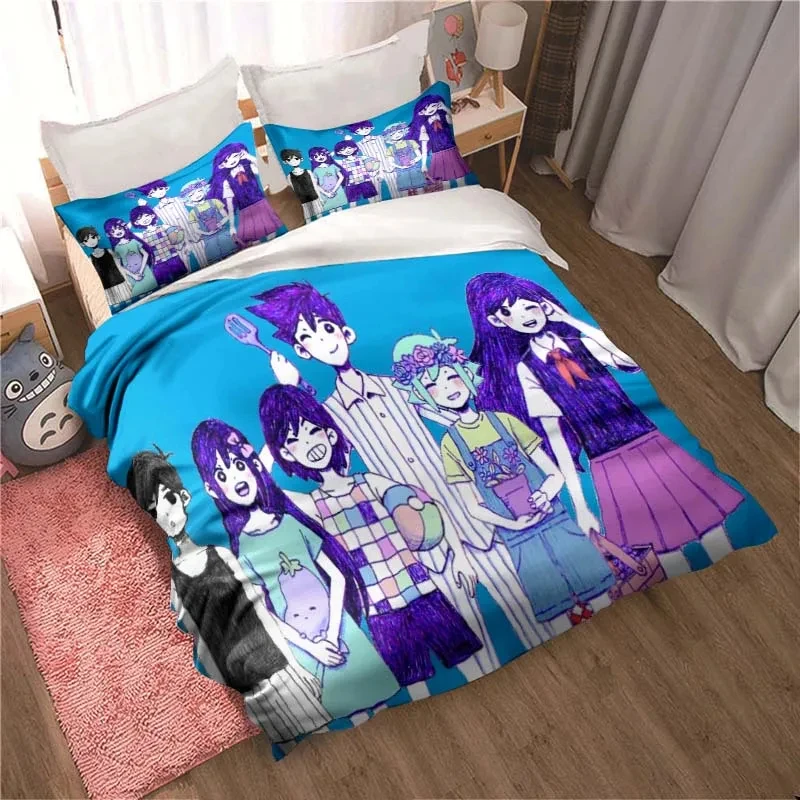 Fashion 3D Printed Anime Omori - Home Textiles Bedding 评论和价格