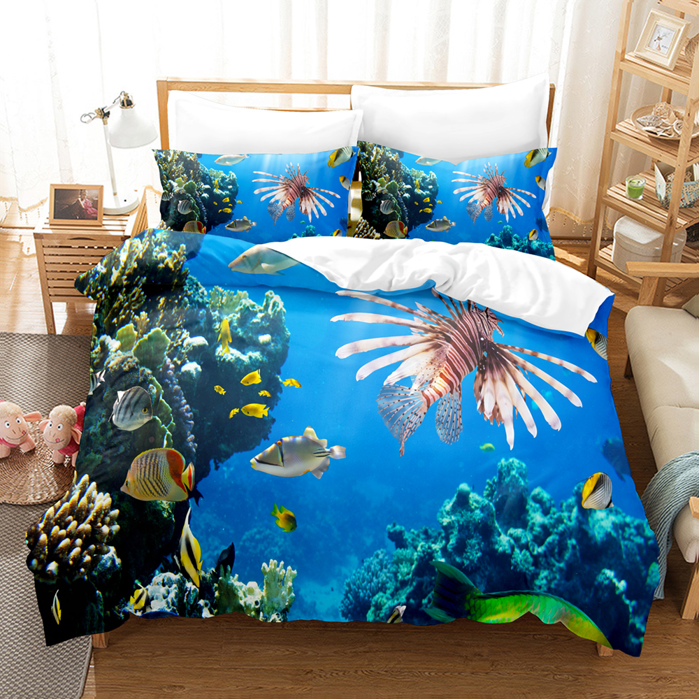 3D Print Undersea World Bed Li - Home Textiles Bedding 评论和价格
