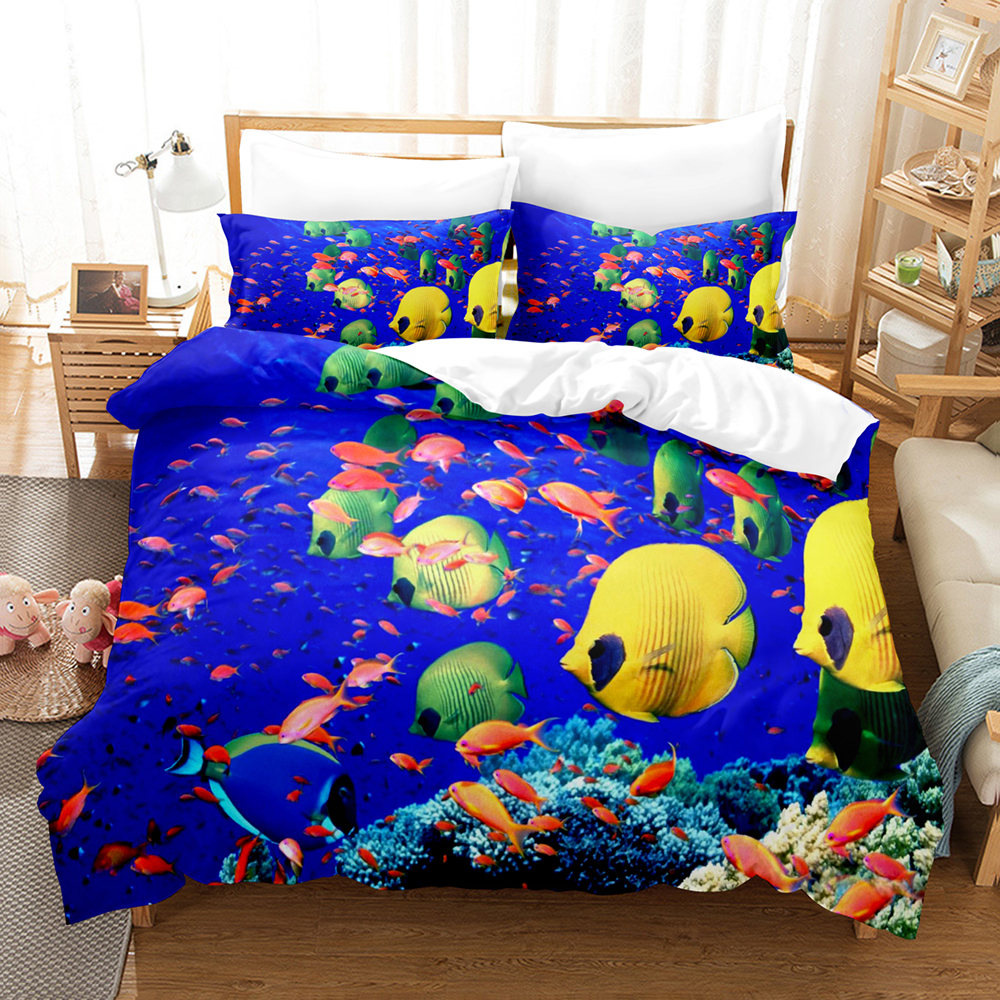 3D Print Undersea World Bed Li - Home Textiles Bedding 评论和价格