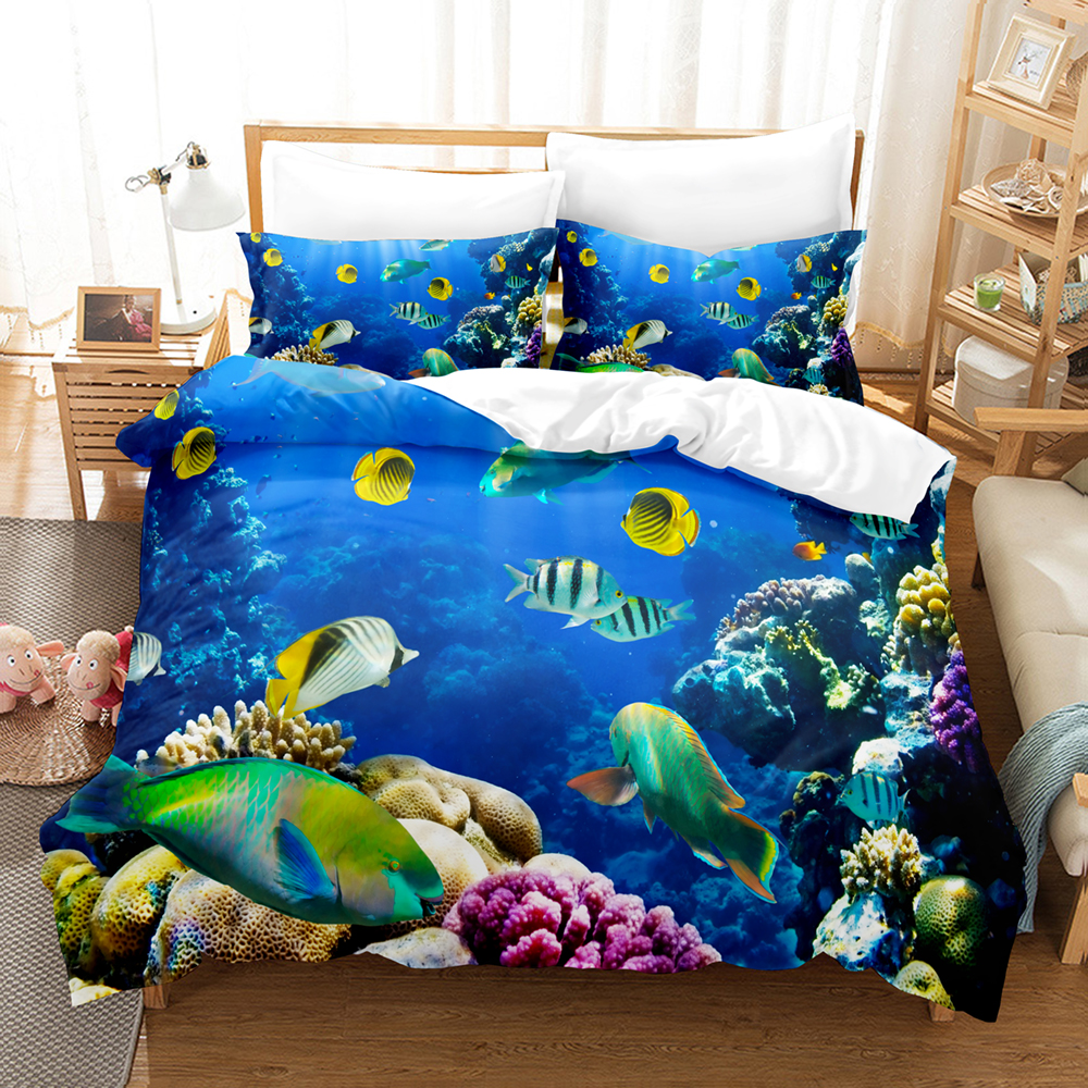 3D Print Undersea World Bed Li - Home Textiles Bedding 评论和价格