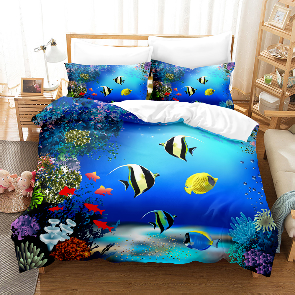 3D Print Undersea World Bed Li - Home Textiles Bedding 评论和价格