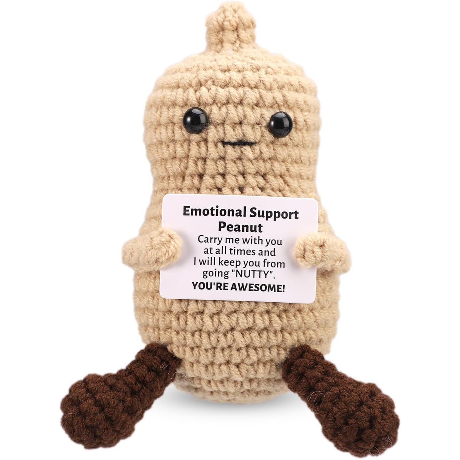 Funny Crochet Peanut Handmade  - Home And Textiles Today 评论和价格