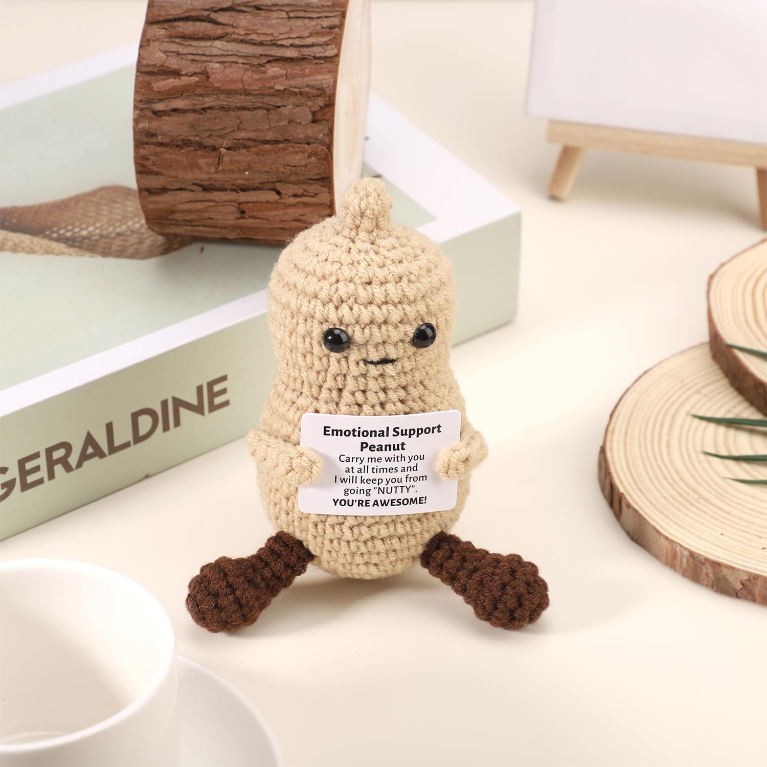 Funny Crochet Peanut Handmade  - Home And Textiles Today 评论和价格
