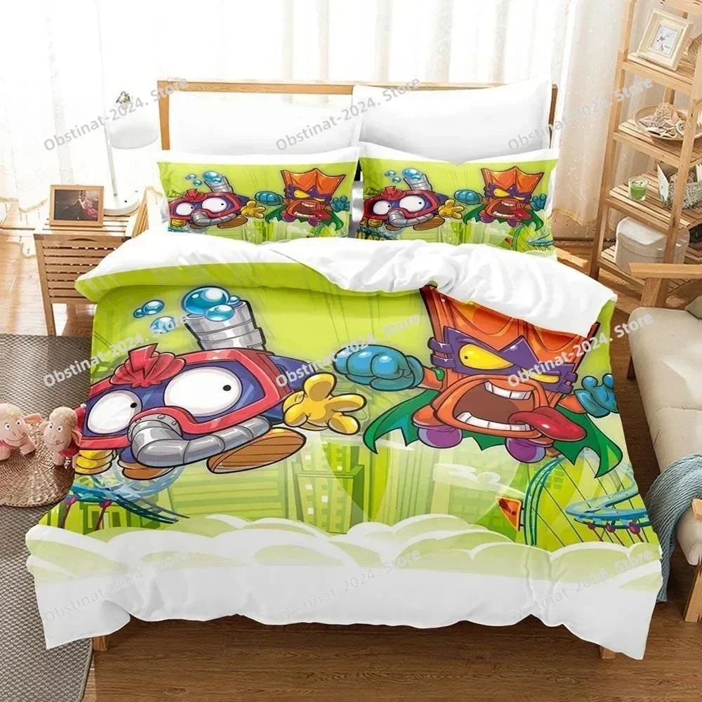 3D Print Anime Super Zings Bed - Home Textiles Bedding 评论和价格